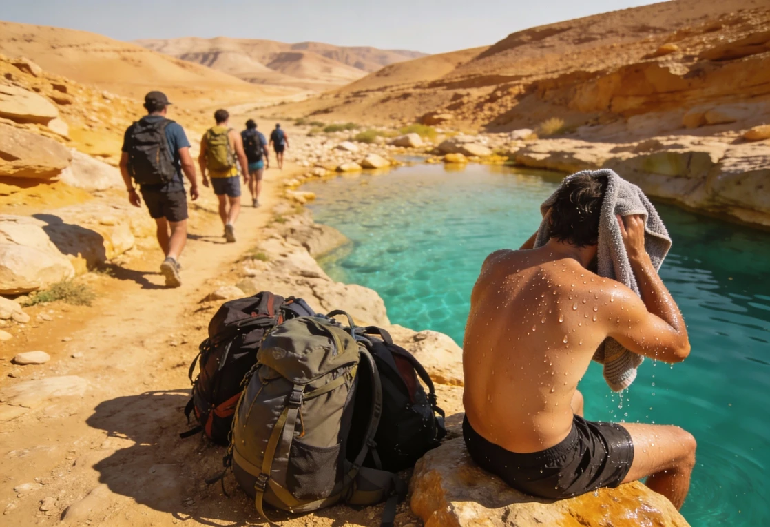 שילוב בין פעילות מים ושטח